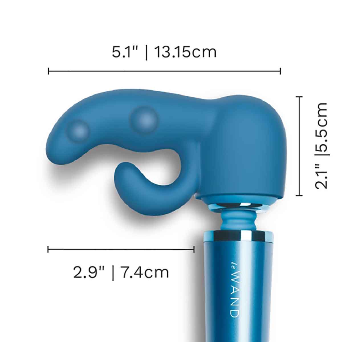 le WAND Насадка для мини-ванда Petite le WAND DUAL WEIGHTED из силикона