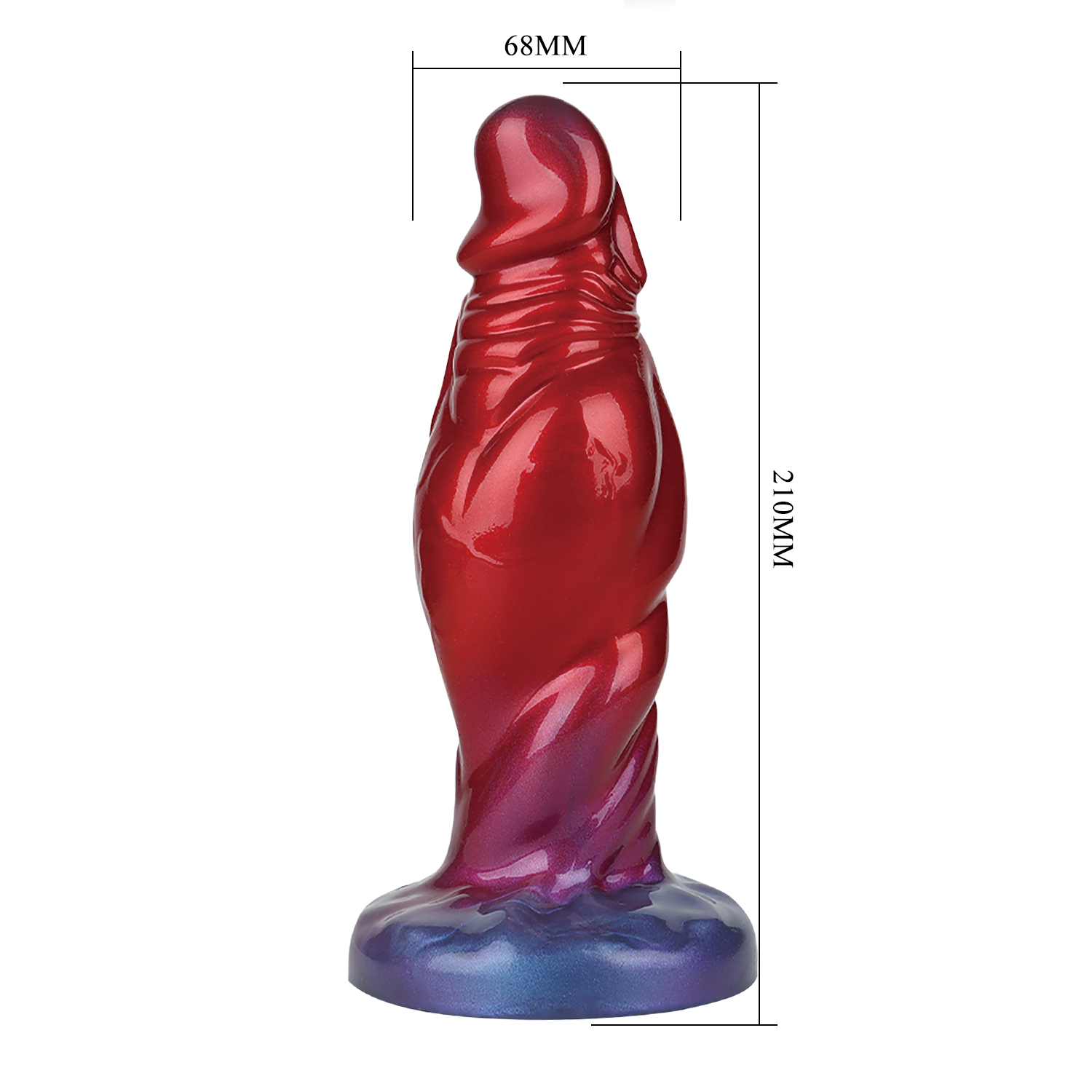 Shadow Behemoth, фаллоимитатор, увеличивающийся в размере, серии Power Monsters, 24 см