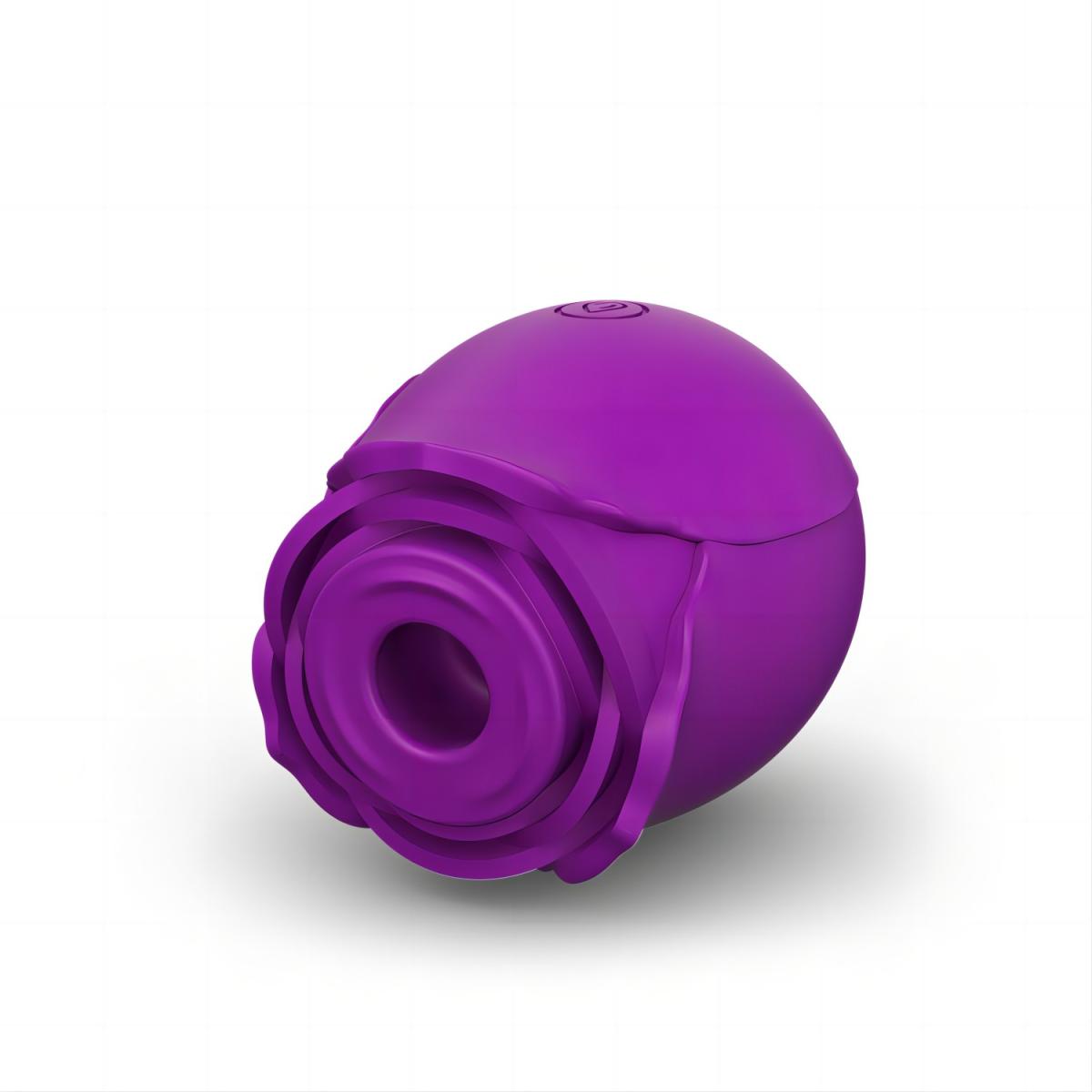Tracy's Dog Вибрирующий фиолетовый бутон розы Rose Vibrator