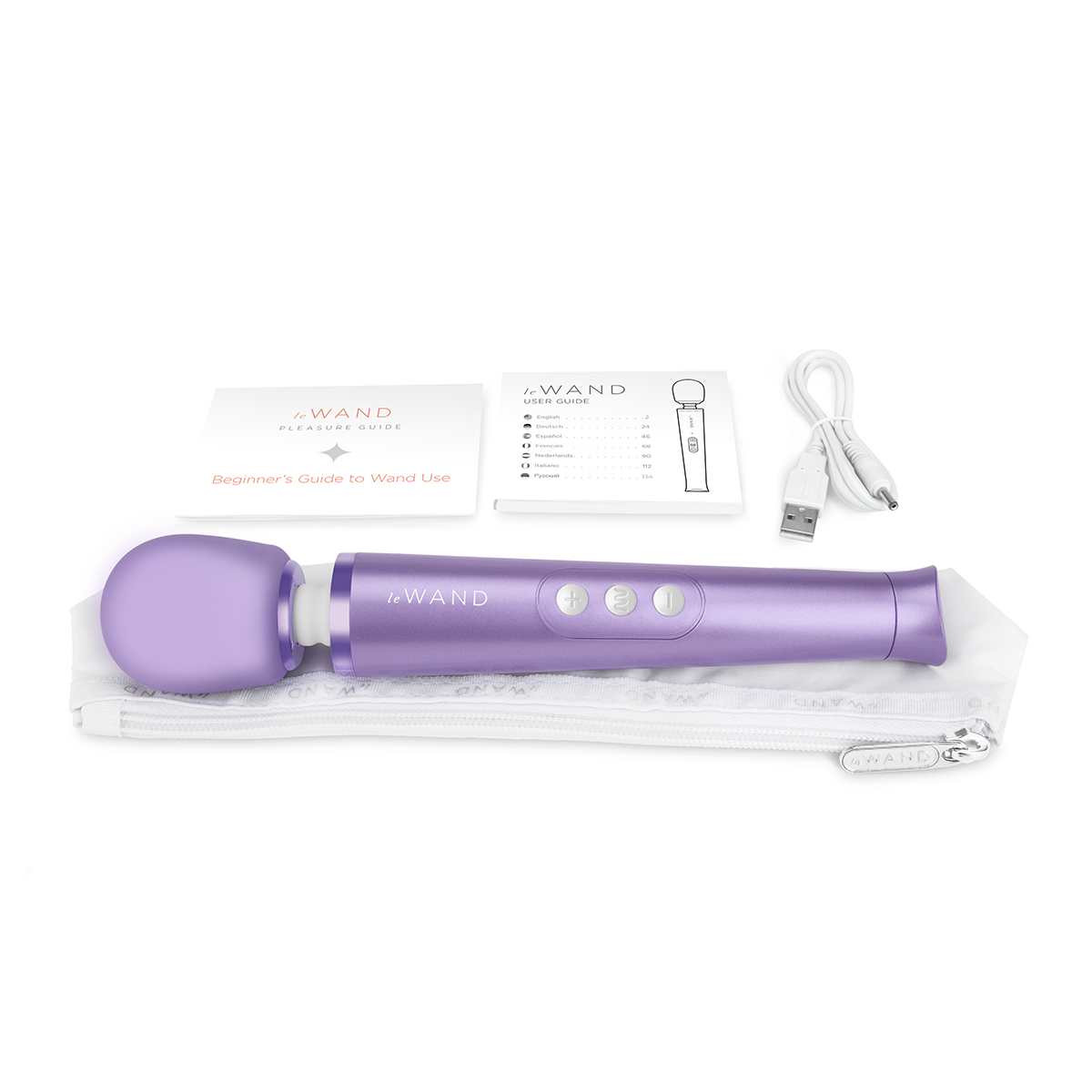 le WAND Роскошный фиалковый мини-ванд Le Wand Petite Massager