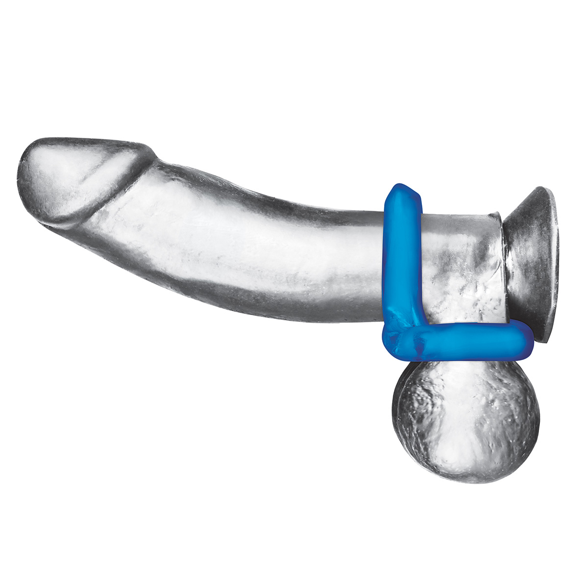 BlueLine Пара колец 8-образной формы Duo Cock And Ball Stamina Enhancement Ring