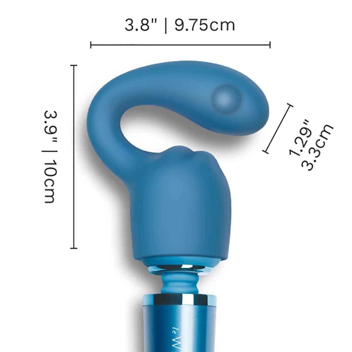 le WAND Насадка для мини-ванда Petite le WAND GLIDER WEIGHTED из силикона