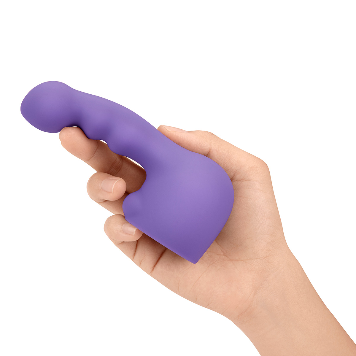 le WAND Утяжеленная насадка для массажера Le Wand RIPPLE VIOLET