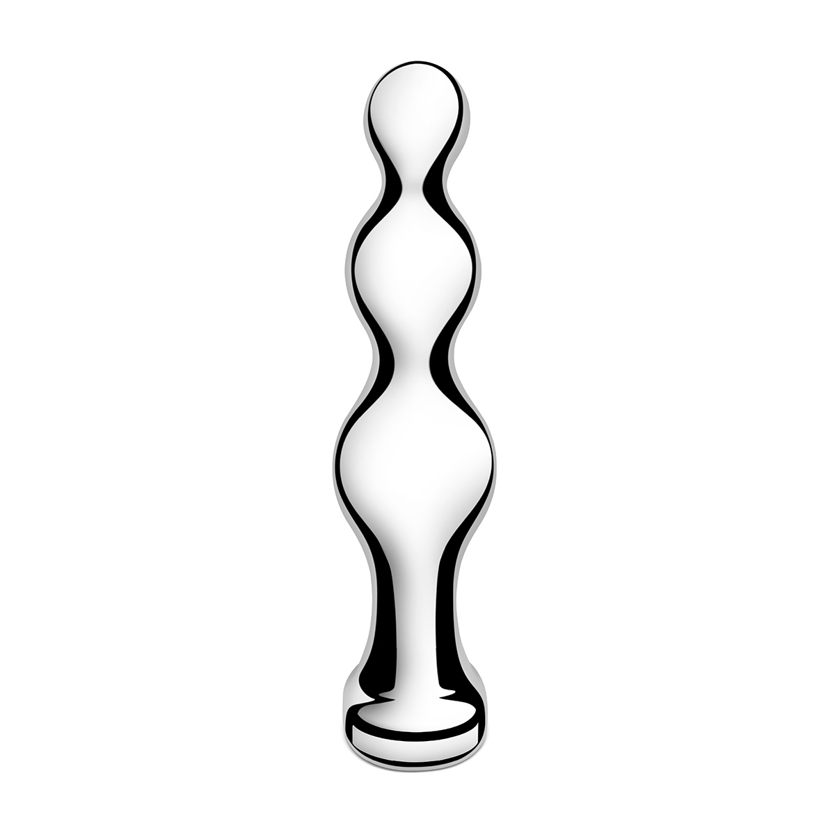 b-Vibe Анальный стальной фаллоимитатор для простаты STAINLESS STEEL ANAL BEADS