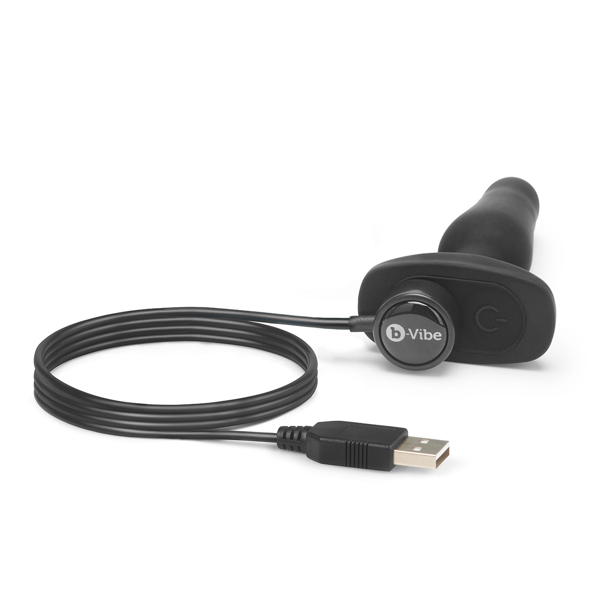 b-Vibe Анальный премиум-миниплаг b-Vibe Novice Plug черный