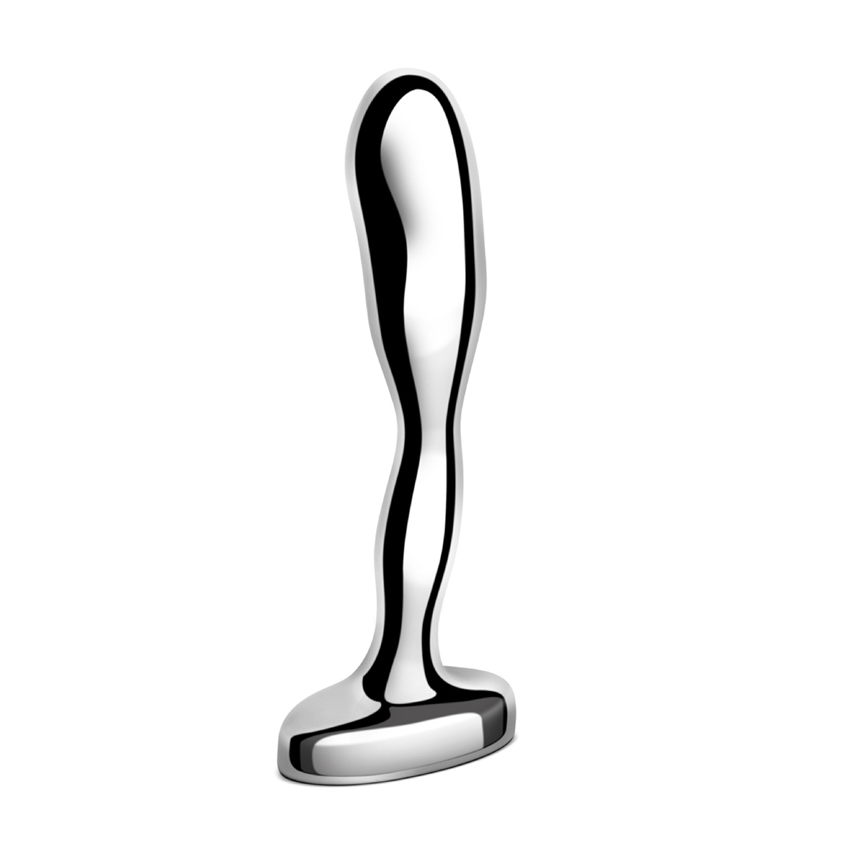 b-Vibe Стальной анальный стимулятор простаты STAINLESS STEEL PROSTATE PLUG