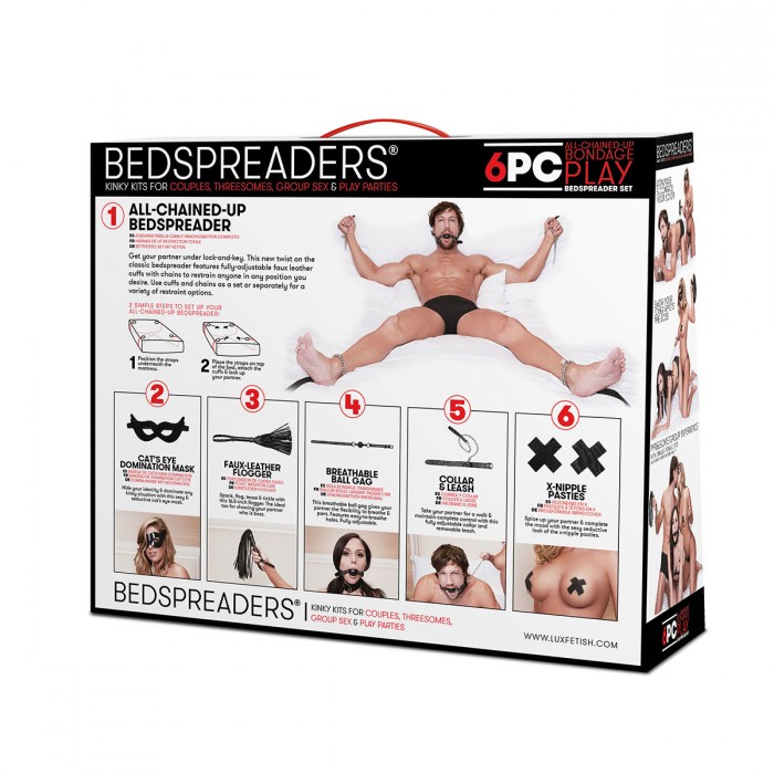 Lux Fetish Сет для доминирования из 6-ти предметов