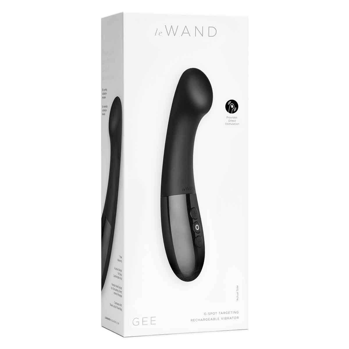 le WAND Многоскоростной стимулятор для точки G le WAND GEE черный