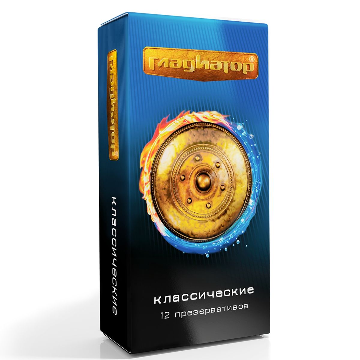 Гладиатор Презервативы «Гладиатор» классические - 1 уп (12 шт)