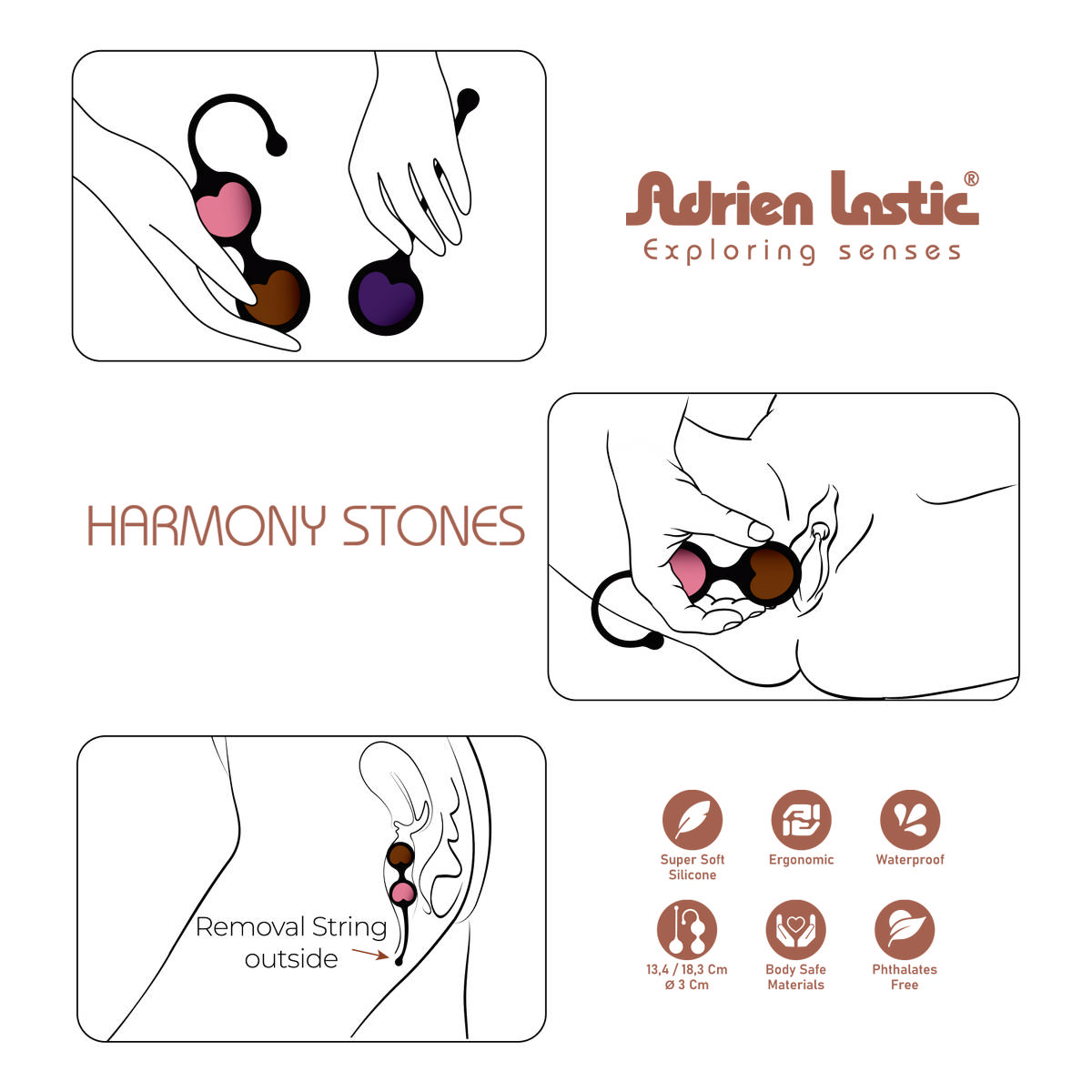Вагинальные шарики Harmony Stones