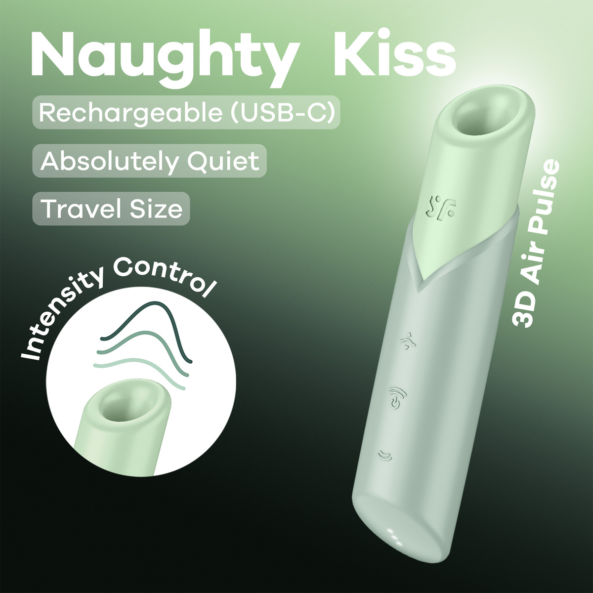 Вакуумный стимулятор NAUGHTY KISS