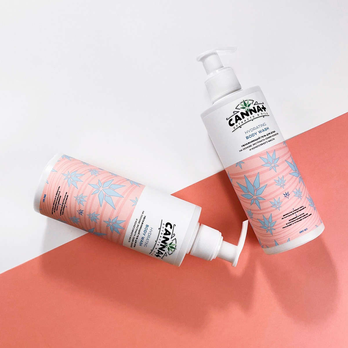 CANNA+ Увлажняющий гель для душа CANNA+ Hydrating Body Wash 250 мл