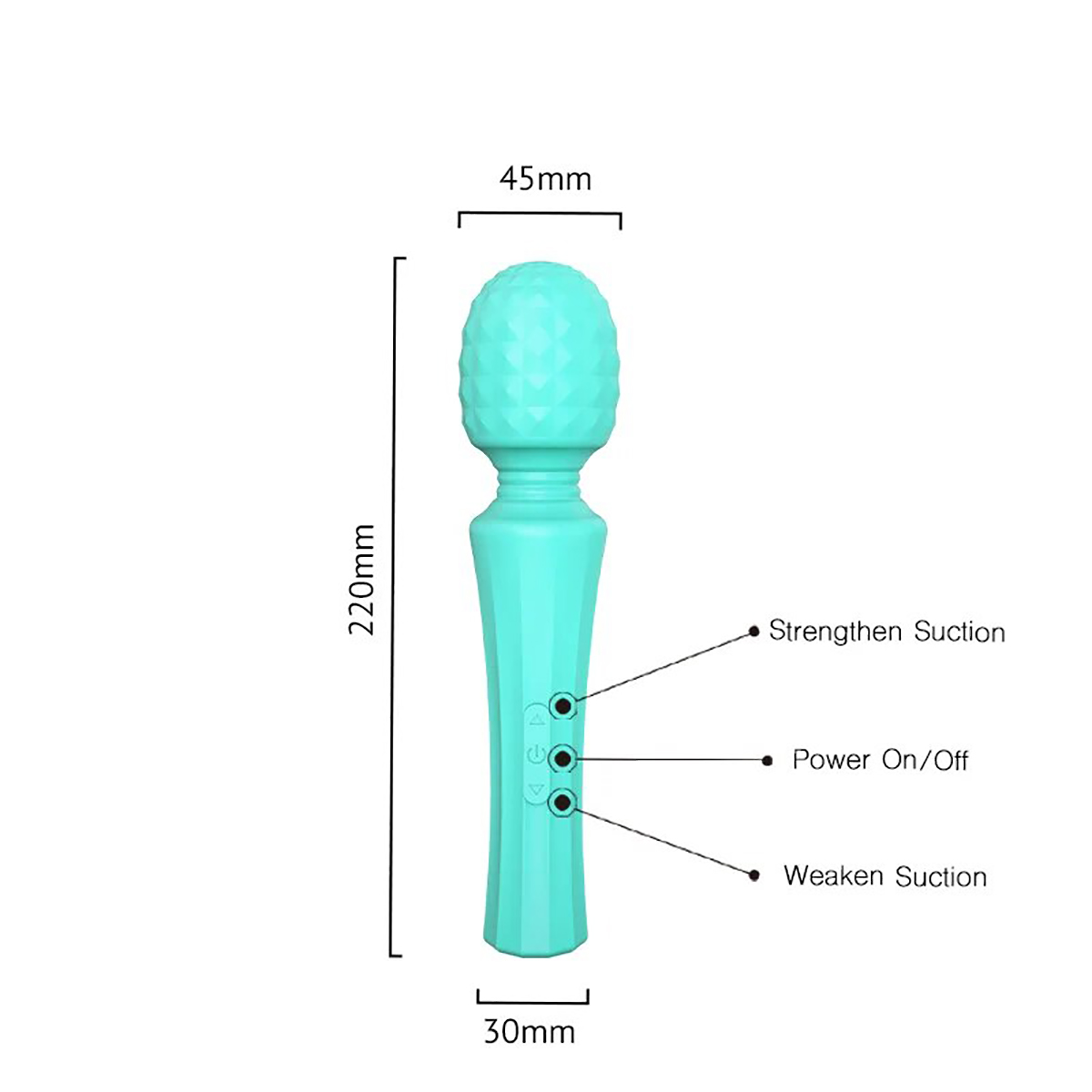 Tracy's Dog Вибромассажер-ванд Bump AV Stick Clitoral Massager
