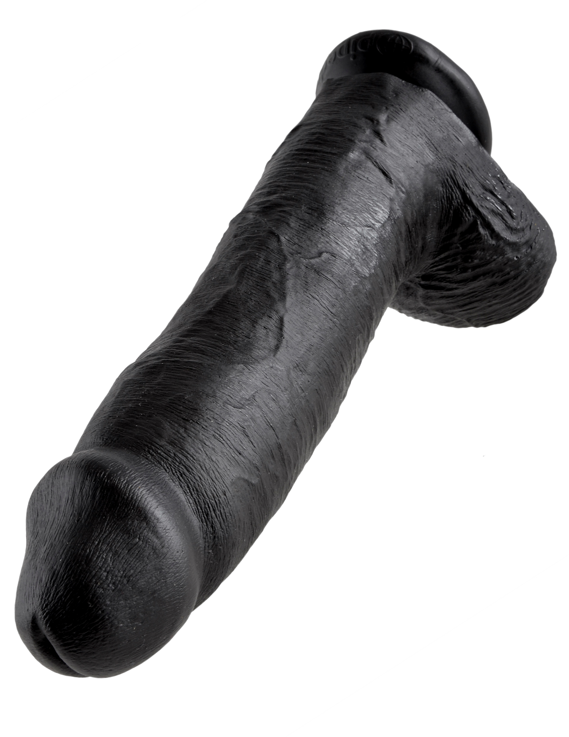 Фаллоимитатор на присоске черный King Cock