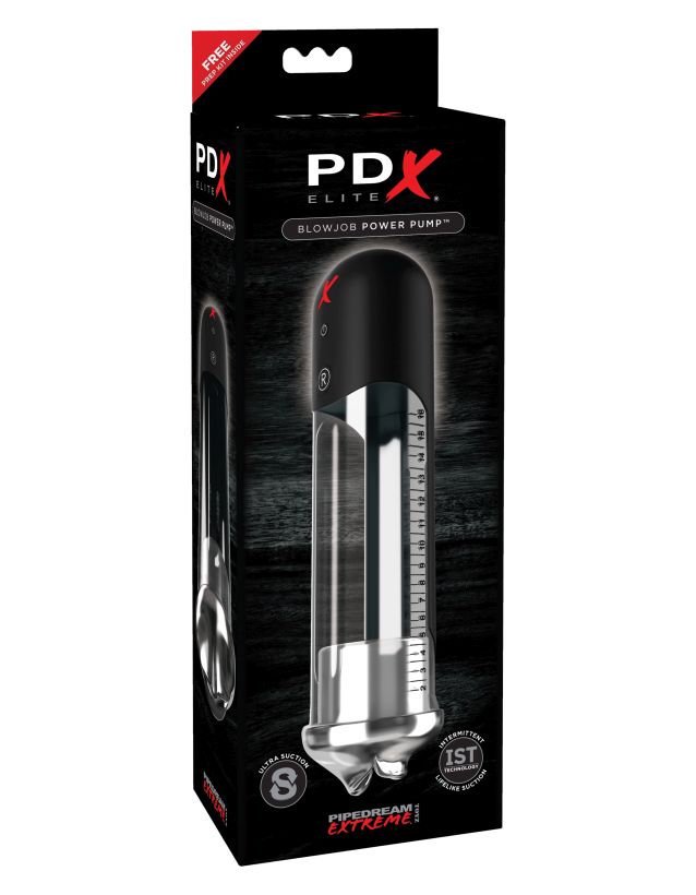 Автоматическая вакуумная помпа PDX ELITE Blowjob Power Pump