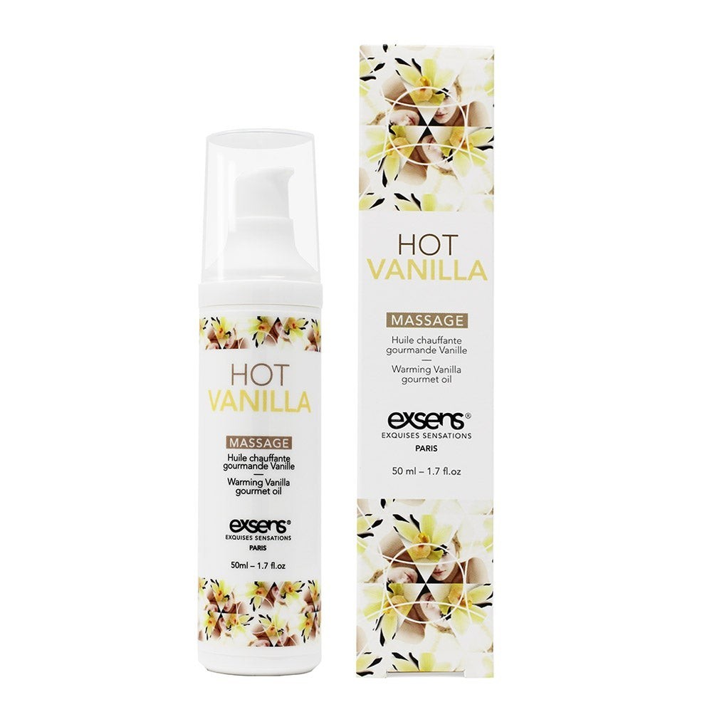 Разогревающее массажное масло Gourmet HOT VANILLA
