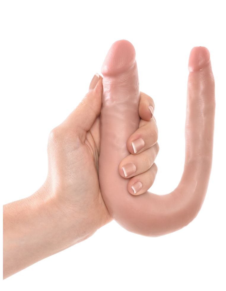U-Shaped Small Double Trouble Фаллоимитатор реалистик двухголовый