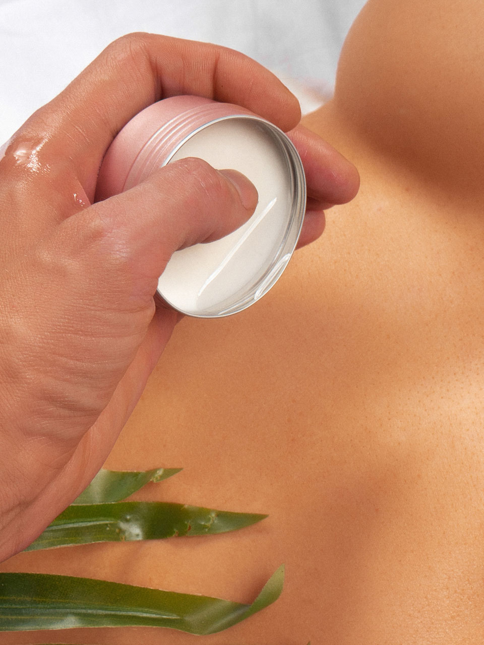 Массажная свеча Relaxing & Exciting Massage Candle Малахитовый сон