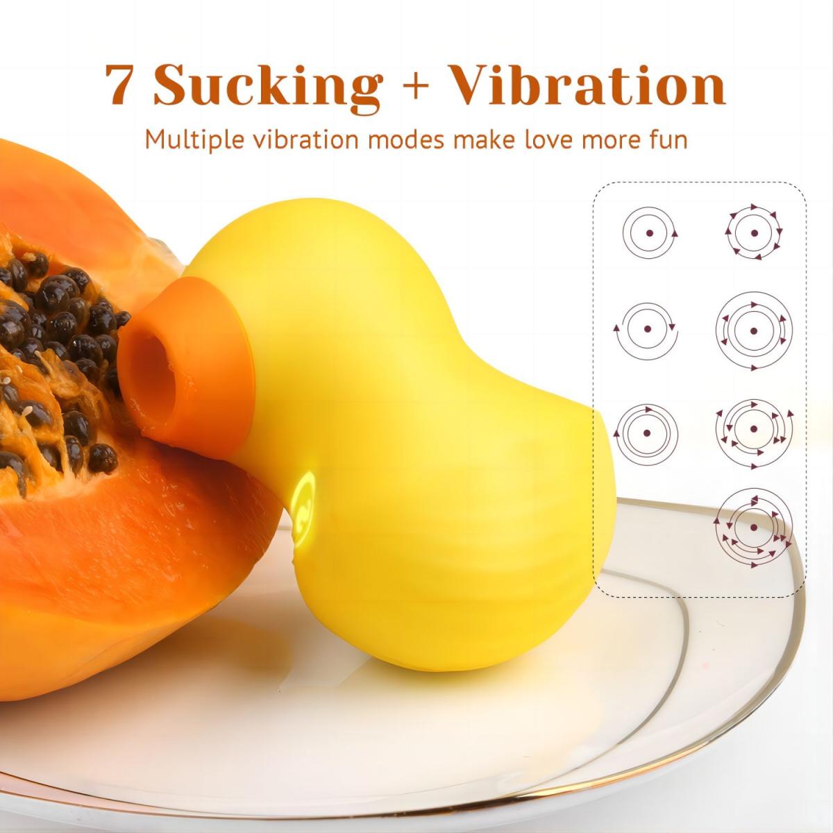 Tracy's Dog Вакуумный стимулятор для женщин Mr Duckie Clitoral Sucking Vibrator