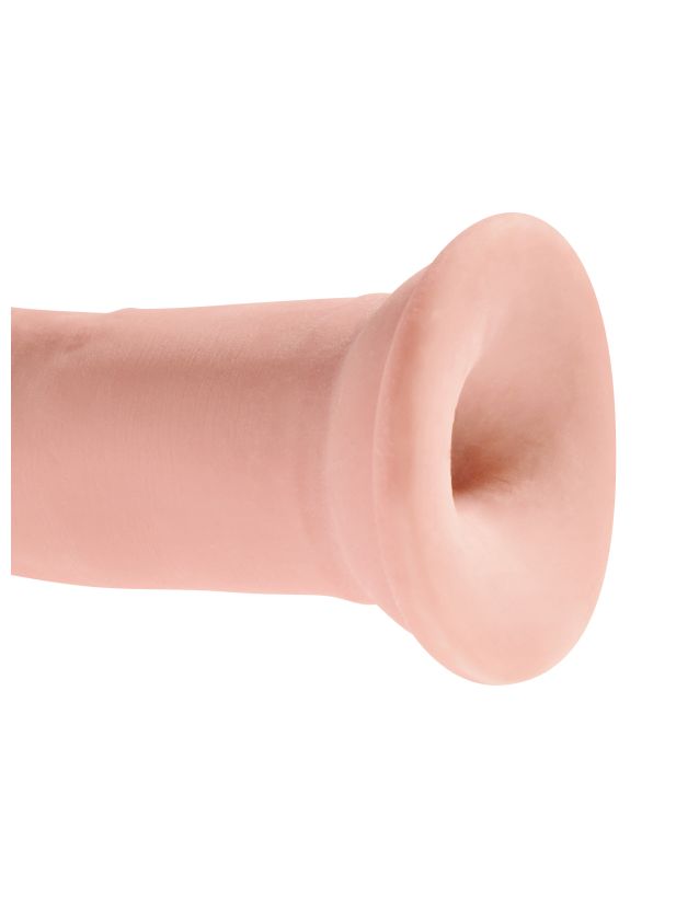 Фаллоимитатор на присоске King Cock Plus 9 Triple Density Cock - Flesh