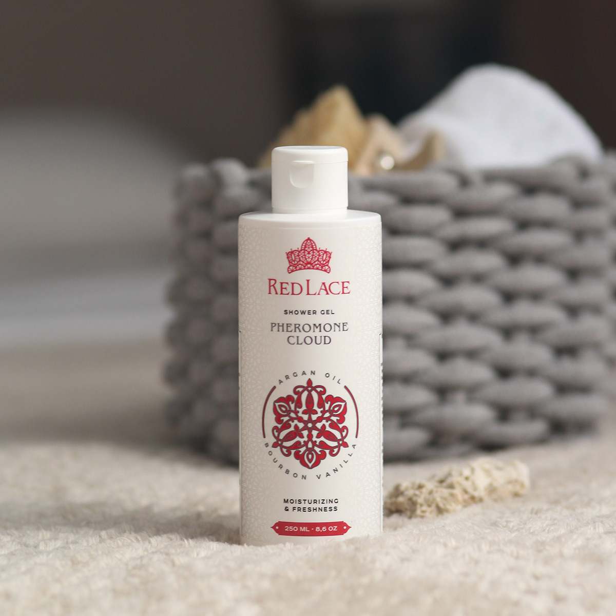 Red Lace Гель для душа с феромонами Red Lace Pheromone Cloud Бурбонская Ваниль & Аргановое Масло 250 мл