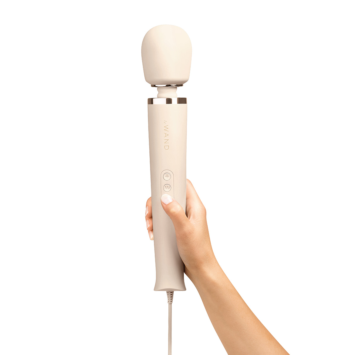 le WAND Кремовый проводной вибромассажер le WAND Cream с 10-ю скоростями