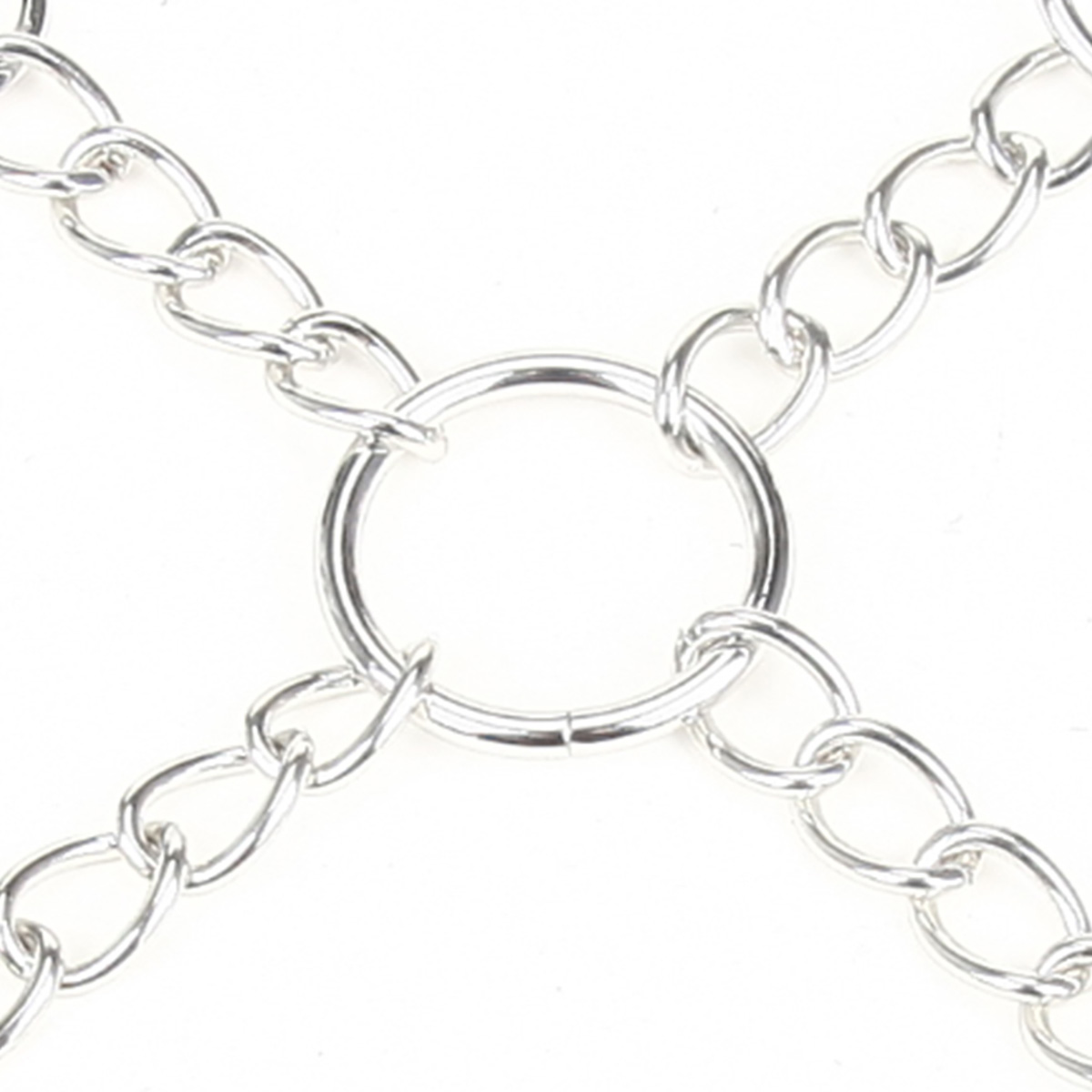 Lux Fetish Оковы для лодыжек и рук Deluxe Chain Hogtie Set