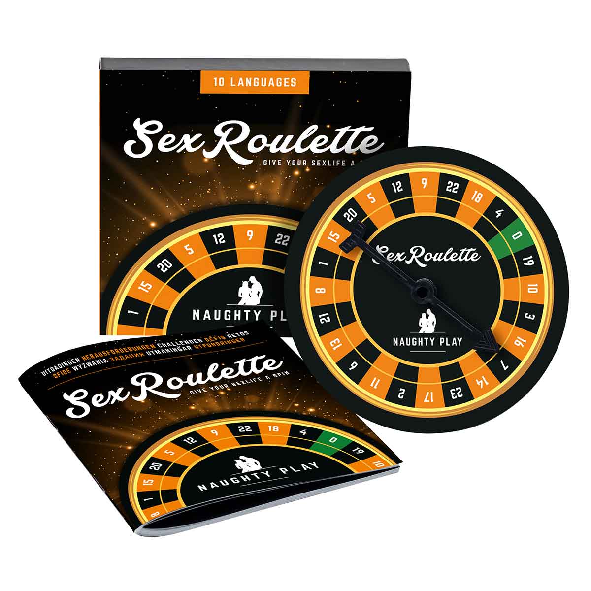Tease&Please Игра настольная рулетка Sex Roulette Naughty Play