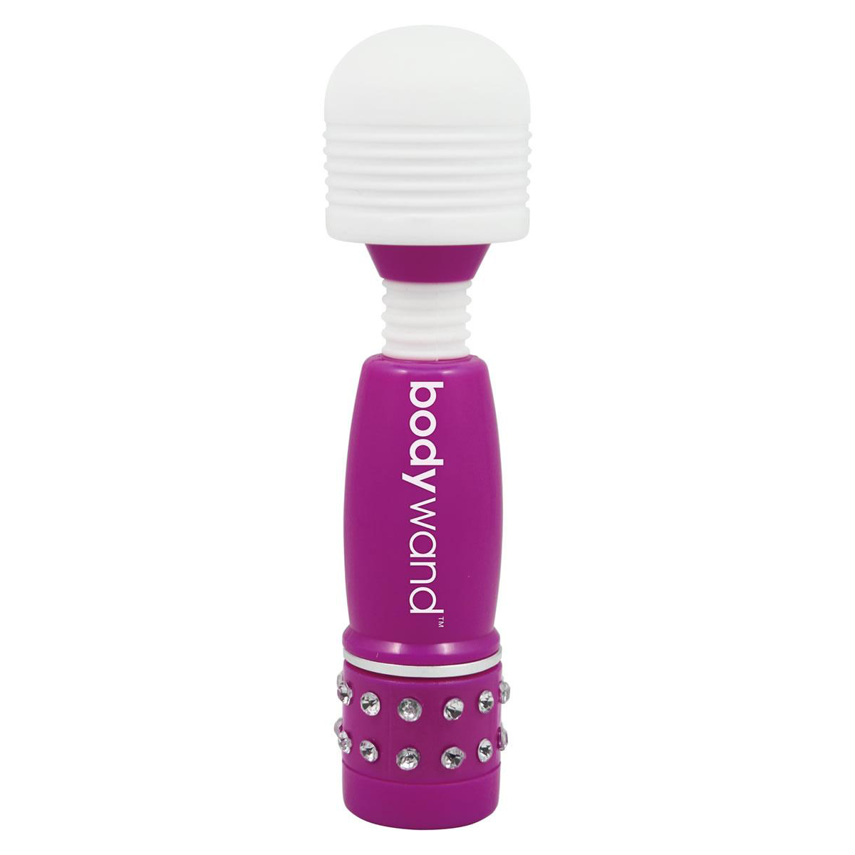 BodyWand Фиолетовый мини-ванд с кристаллами Neon Edition
