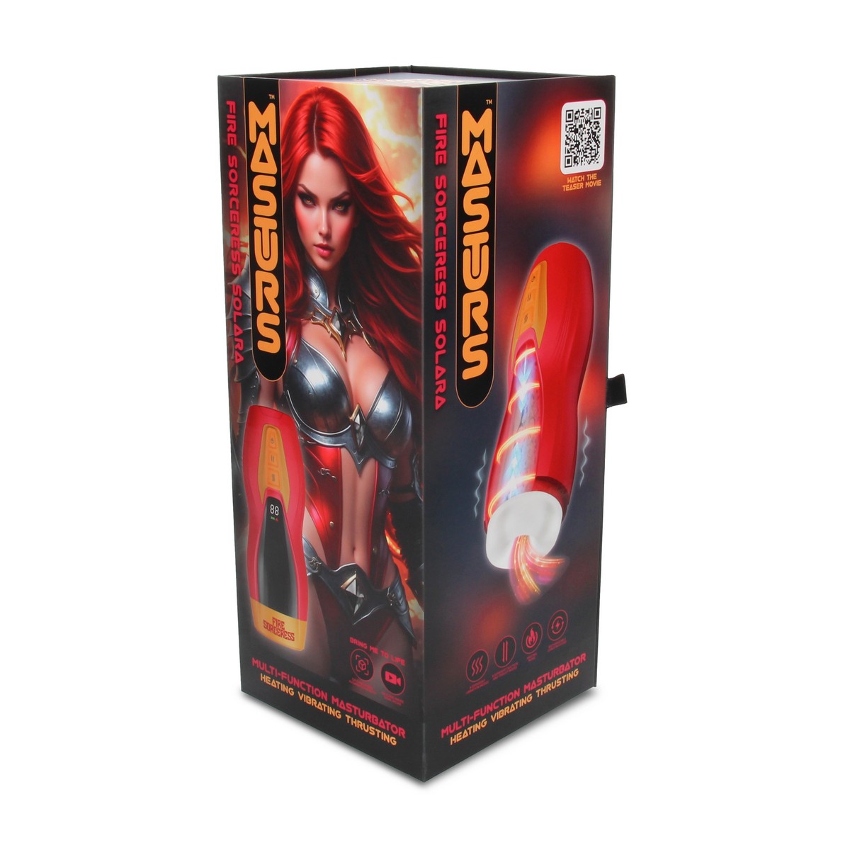 Интерактивный мастурбатор Masturs Fire Sorceress Solara. Нагрев, вибрация, движение.