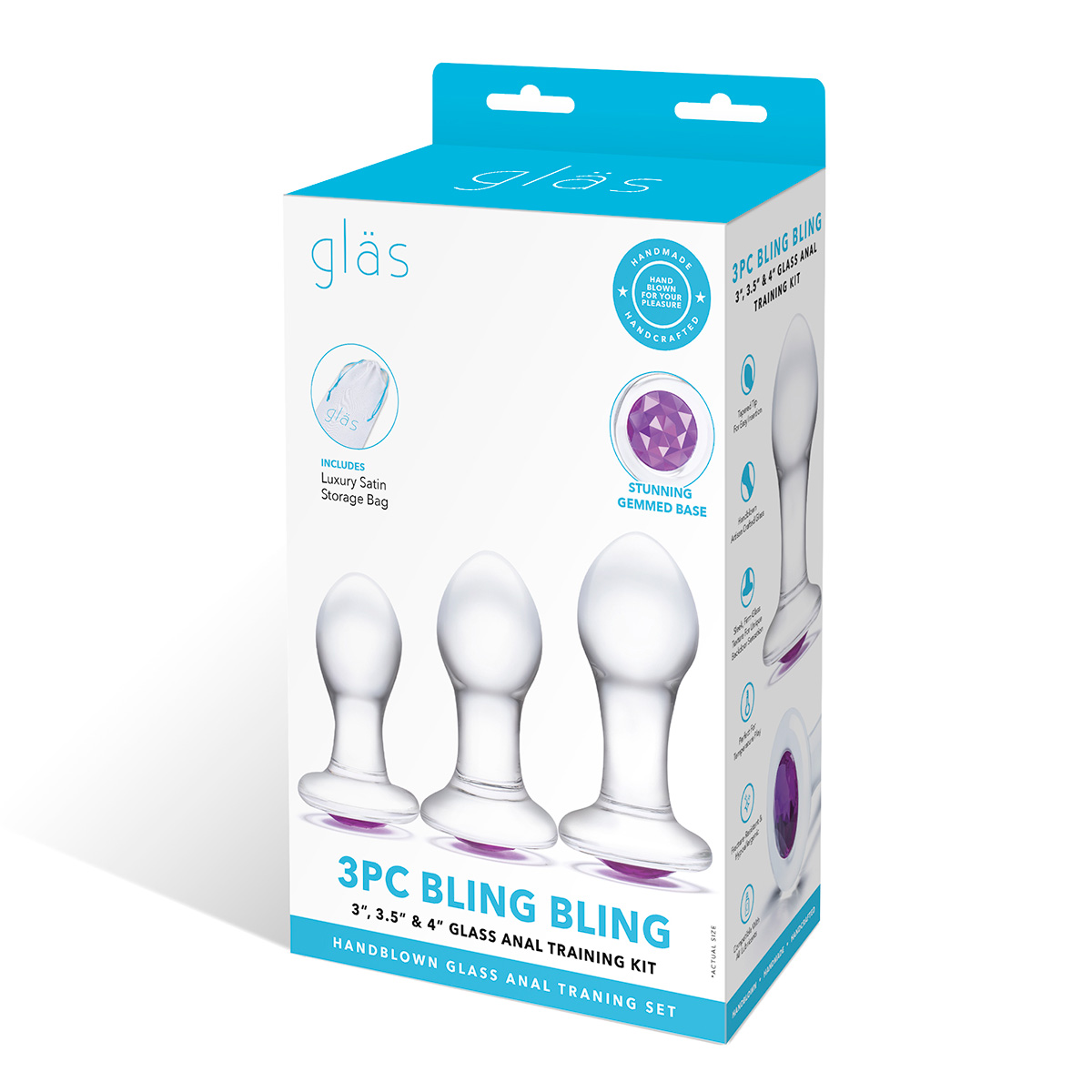 Glas Набор для анальных тренировок BLING BLING