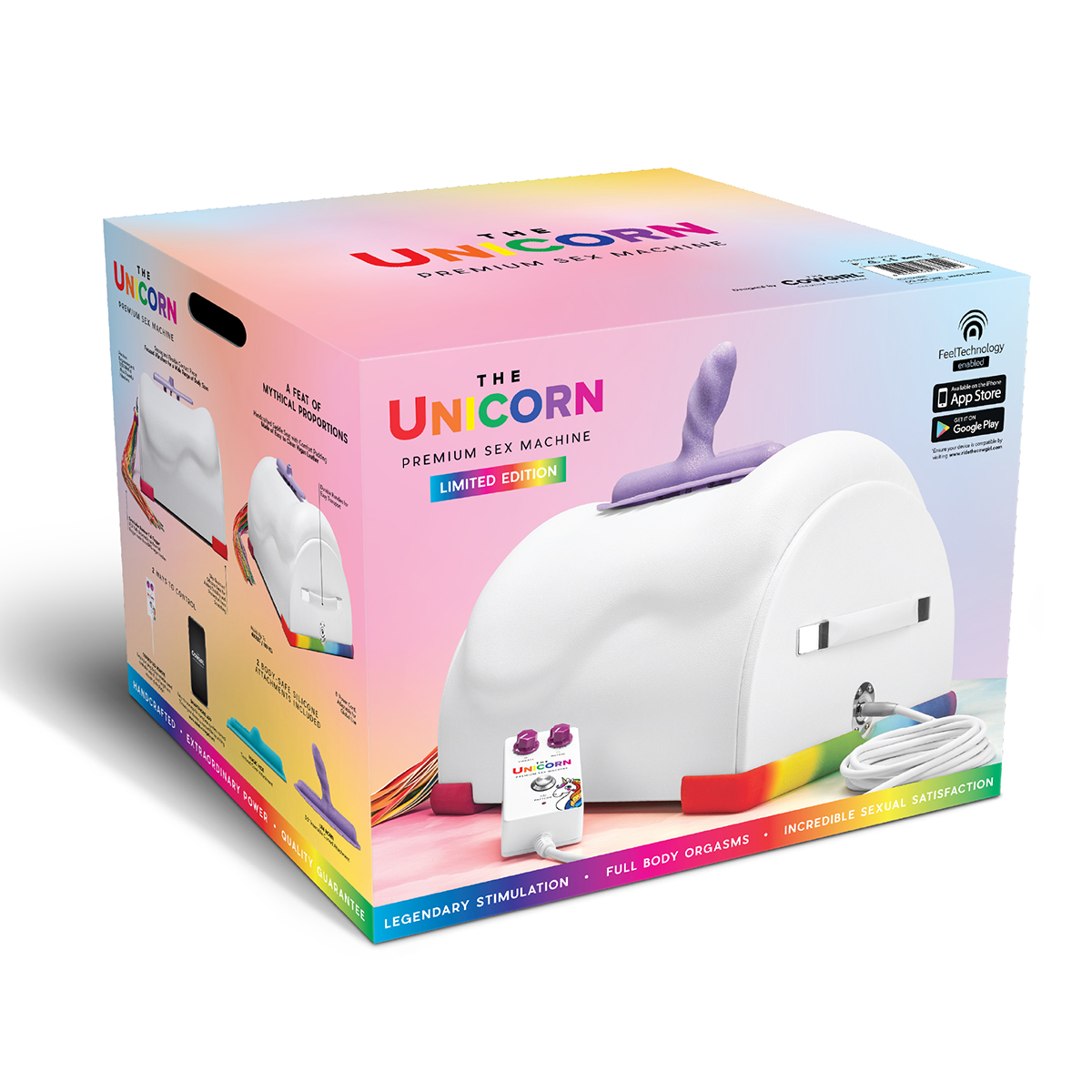 CowGirl Премиум секс-машина THE UNICORN PREMIUM RIDING SEX MACHINE