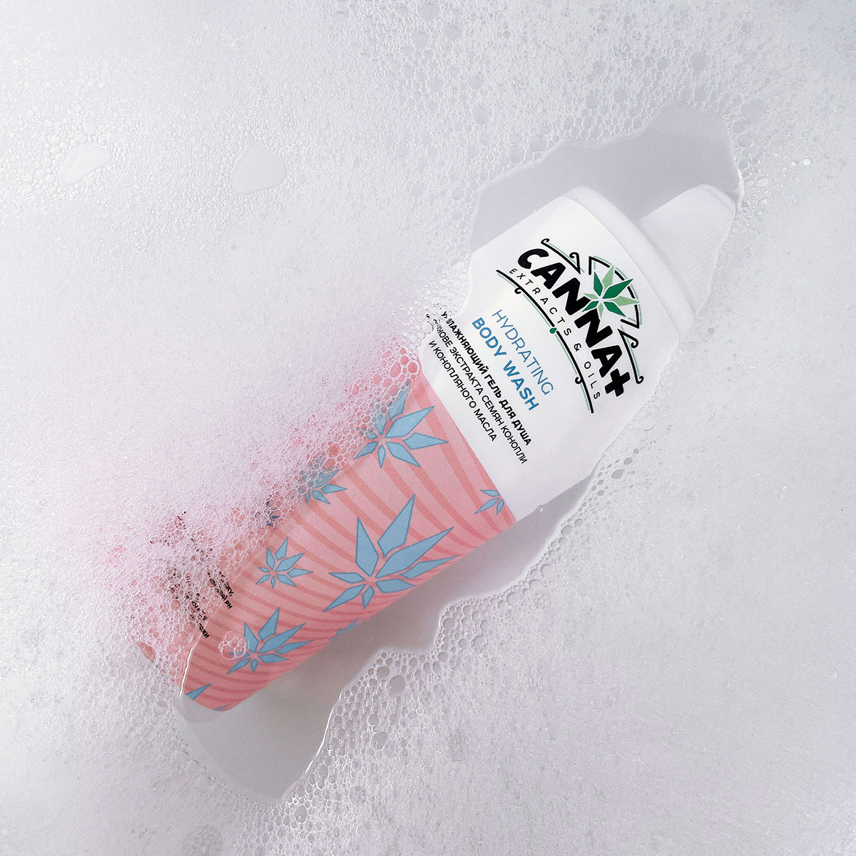 CANNA+ Увлажняющий гель для душа CANNA+ Hydrating Body Wash 400 мл