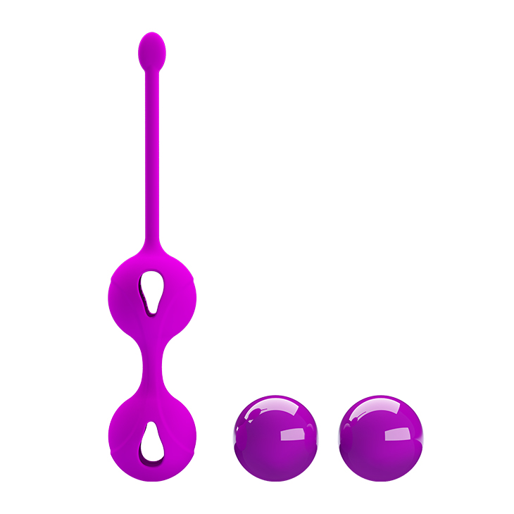 PrettyLove Kegel Tighten Up II, вагинальные шарики на сцепке