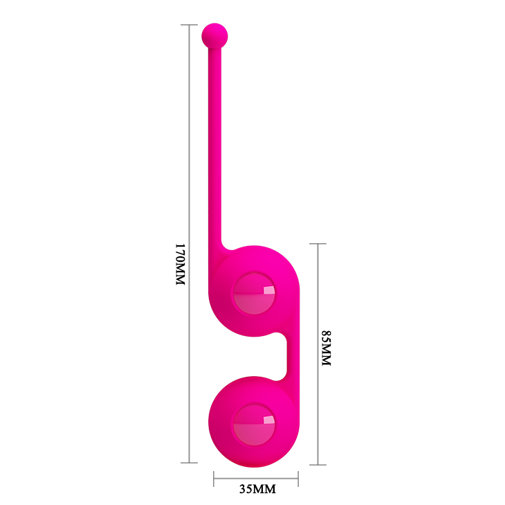 PrettyLove Kegel Tighten Up III, вагинальные шарики на сцепке