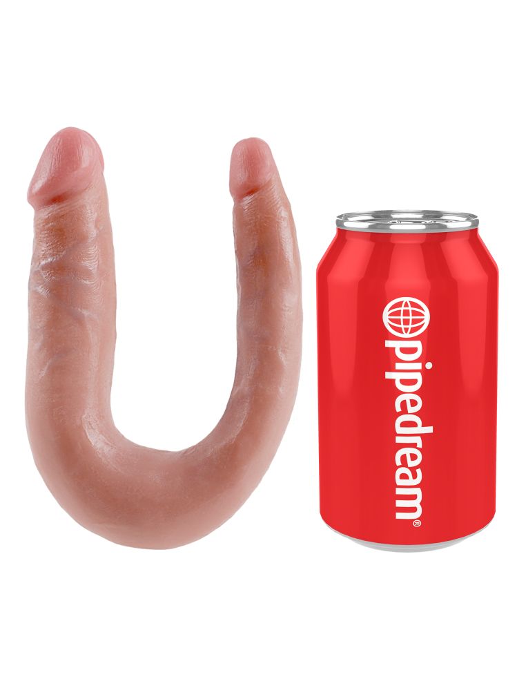 U-Shaped Small Double Trouble Фаллоимитатор реалистик двухголовый