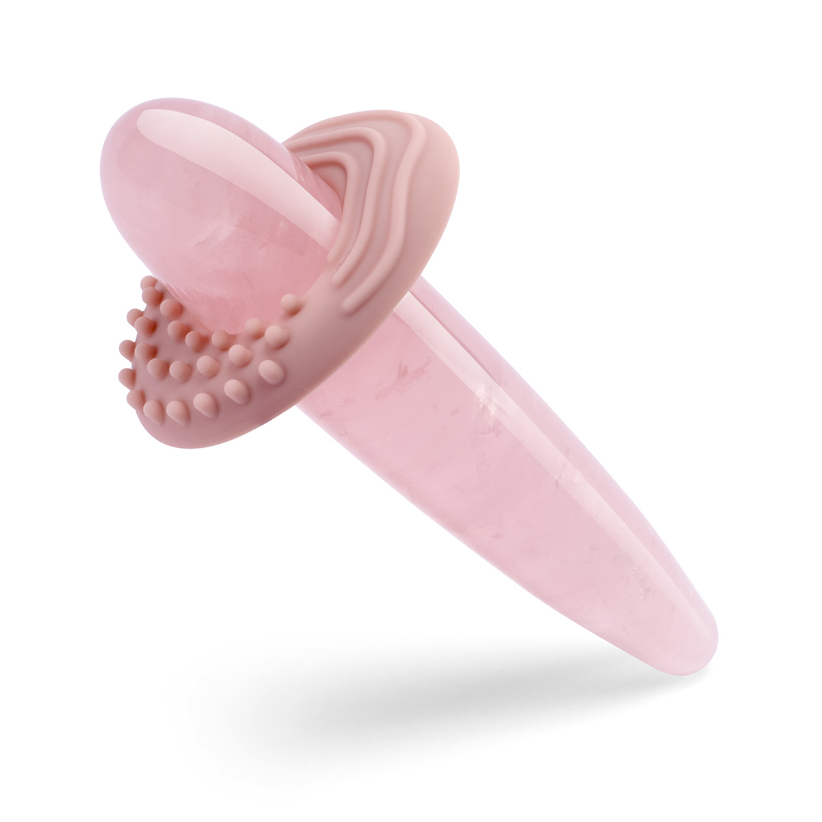 le WAND Массажер тонкий le WAND Crystal Slim Wand розовый кварц