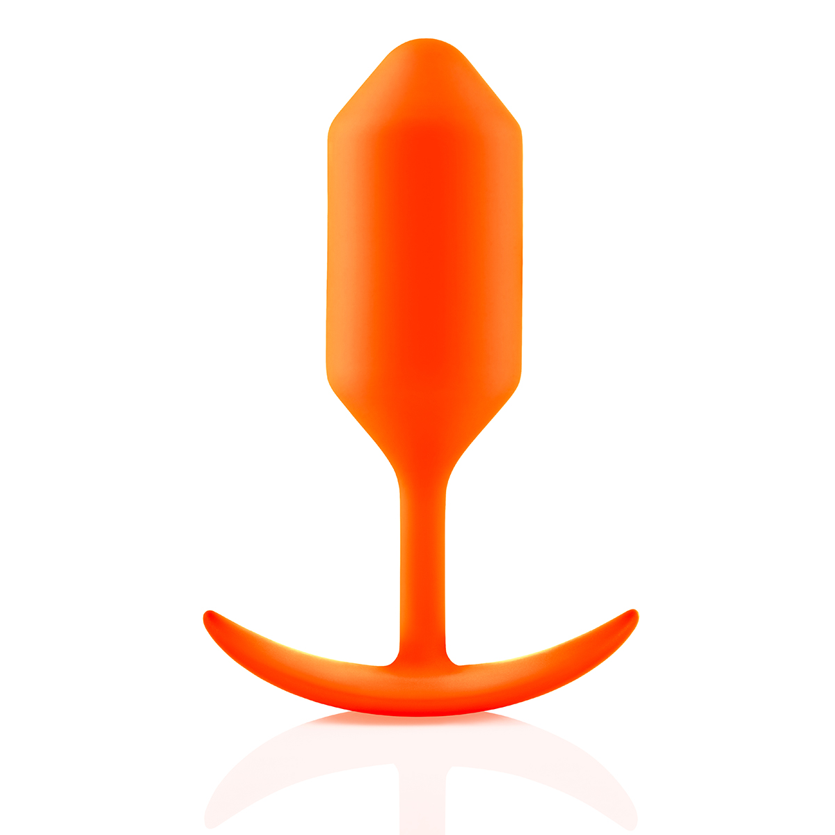 b-Vibe Профессиональная пробка для ношения B-vibe Snug Plug 3 оранжевая