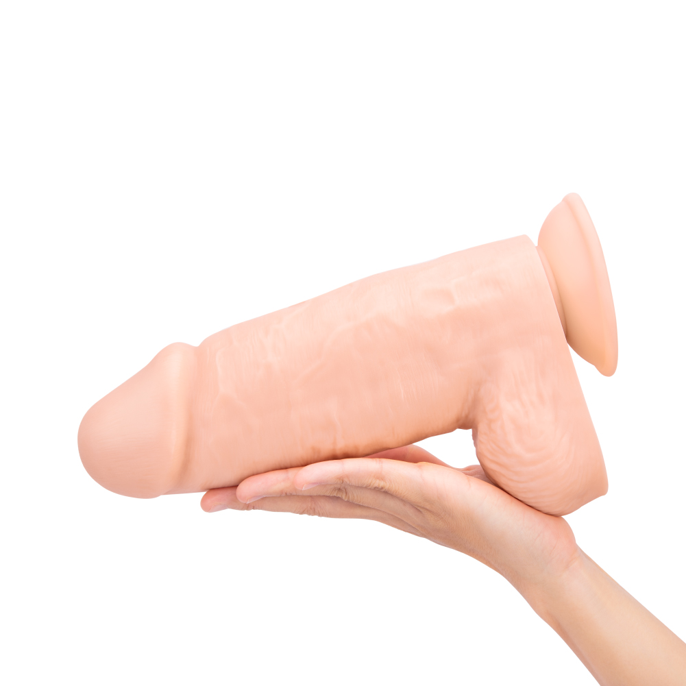 Pink Vibe Реалистичный толстый фаллоимитатор Pink Vibe 17 см