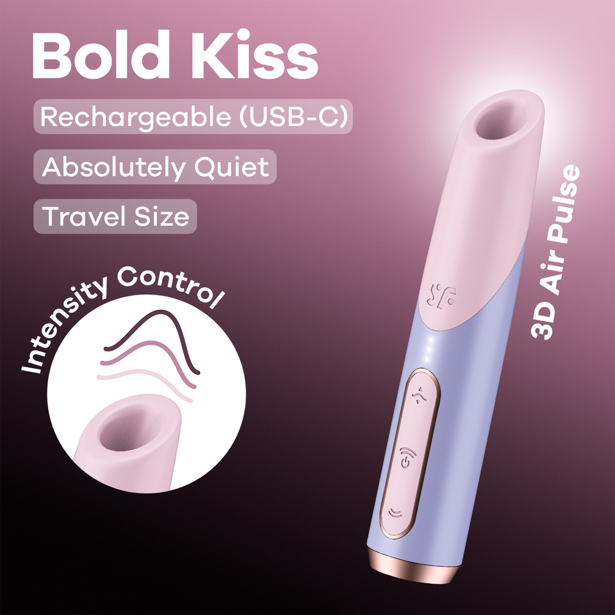 Вакуумный стимулятор BOLD KISS