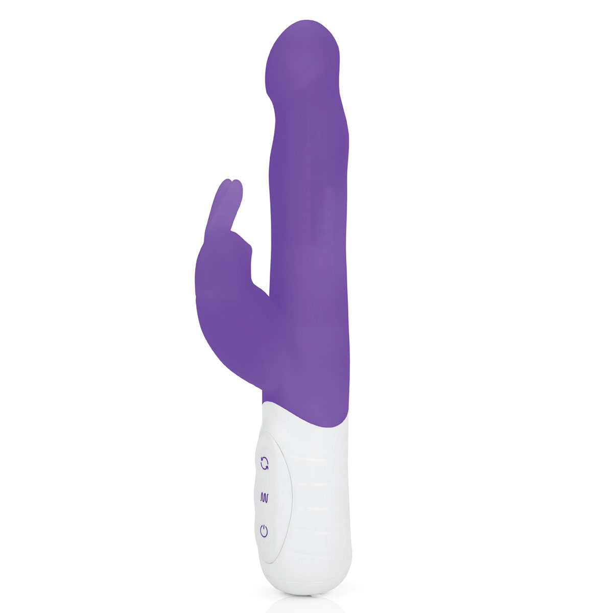 Rabbit Essentials Тонкий кролик-вибратор SLIM SHAFT RABBIT фиолетовый