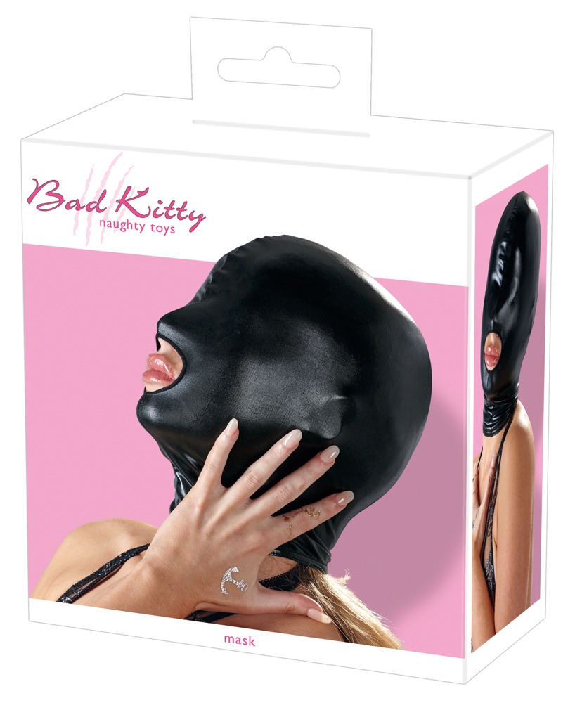 Маска на голову с отверстием для рта Mask by Bad Kitty