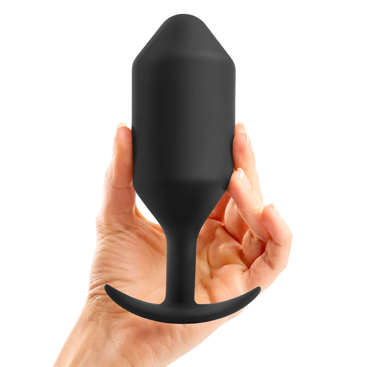 b-Vibe Профессиональная пробка для ношения B-vibe Snug Plug 6 черная