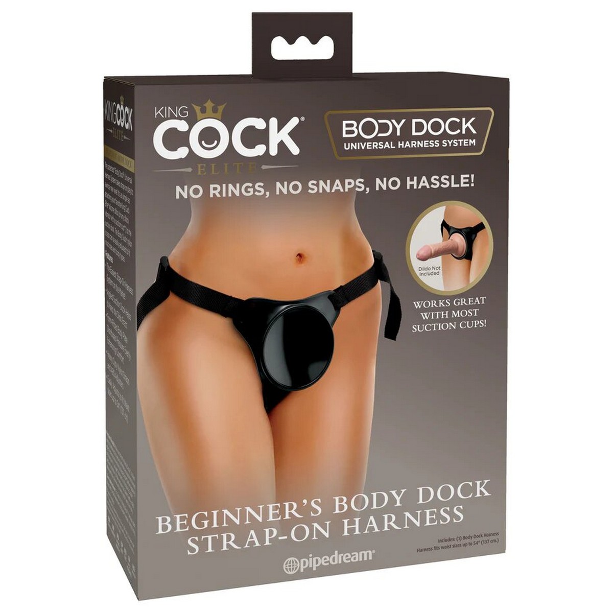 Страпон-система с ремнями Body Dock Strap-On Harness