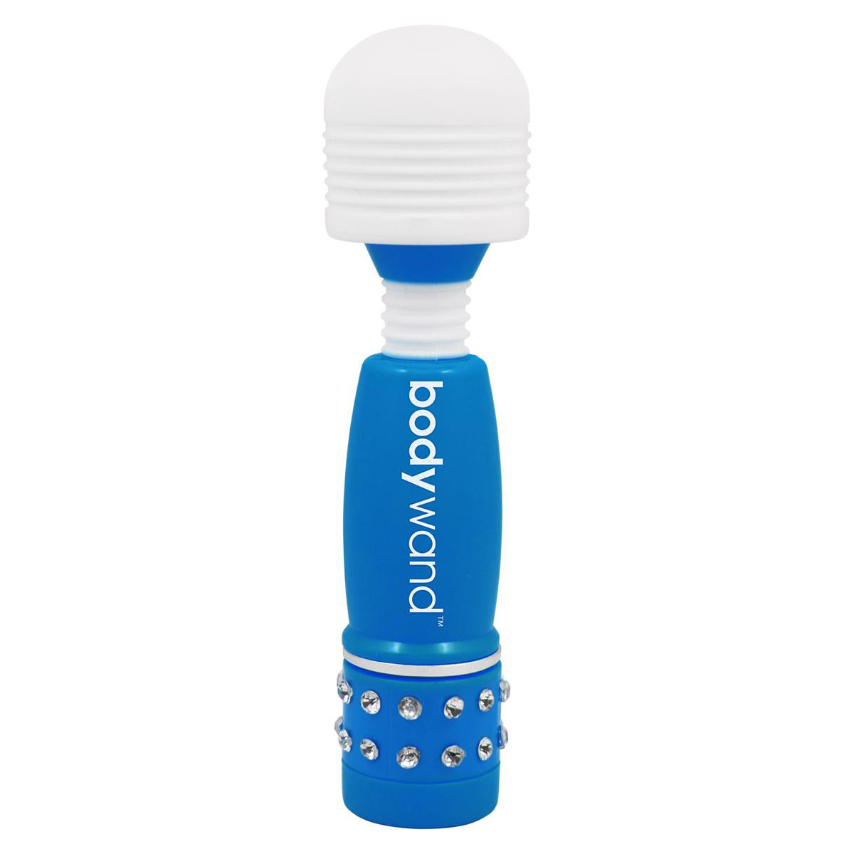 BodyWand Бирюзовый мини-ванд с кристаллами Neon Edition