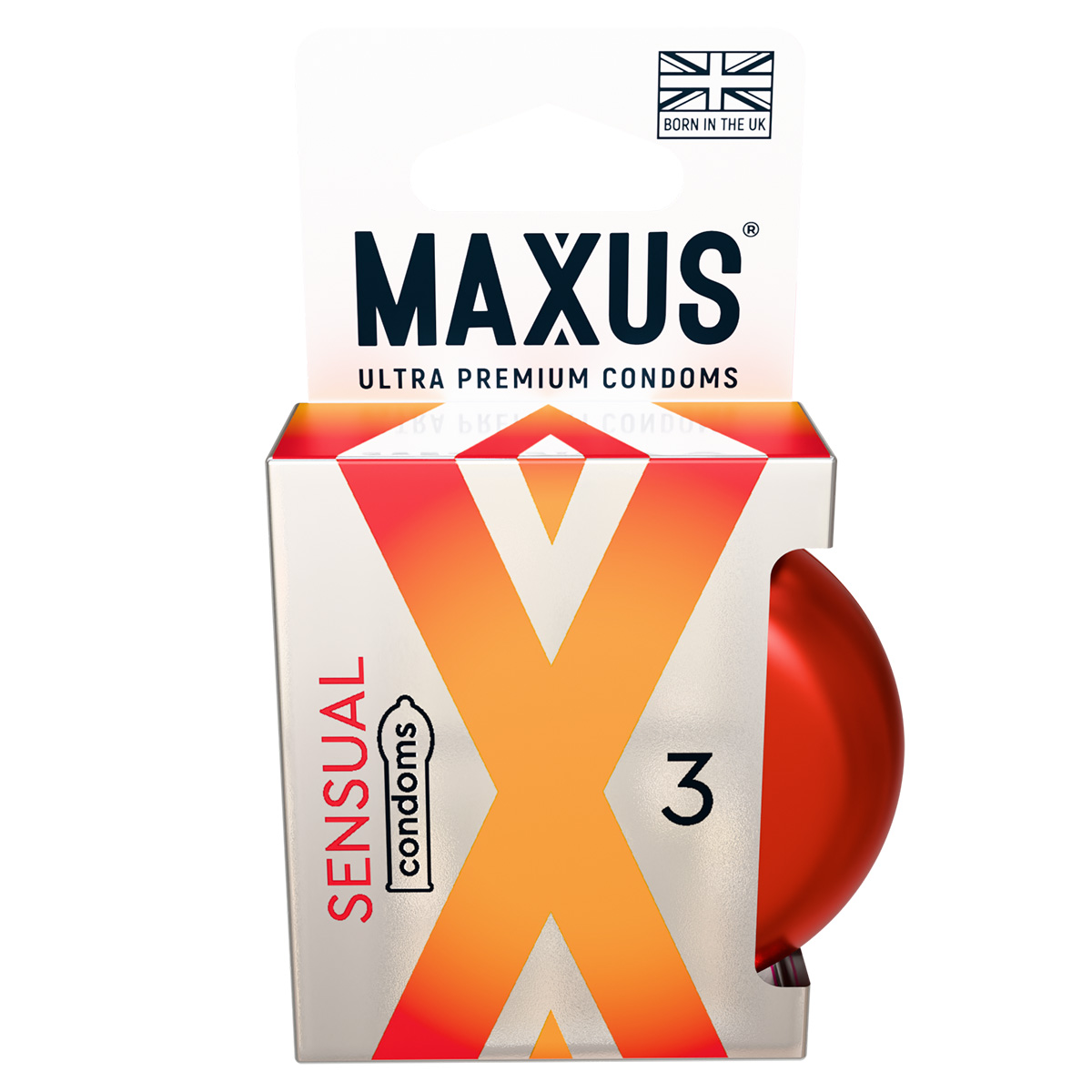 Maxus Презервативы гладкие MAXUS Sensual №3 в железном кейсе - 1 уп (3 шт)