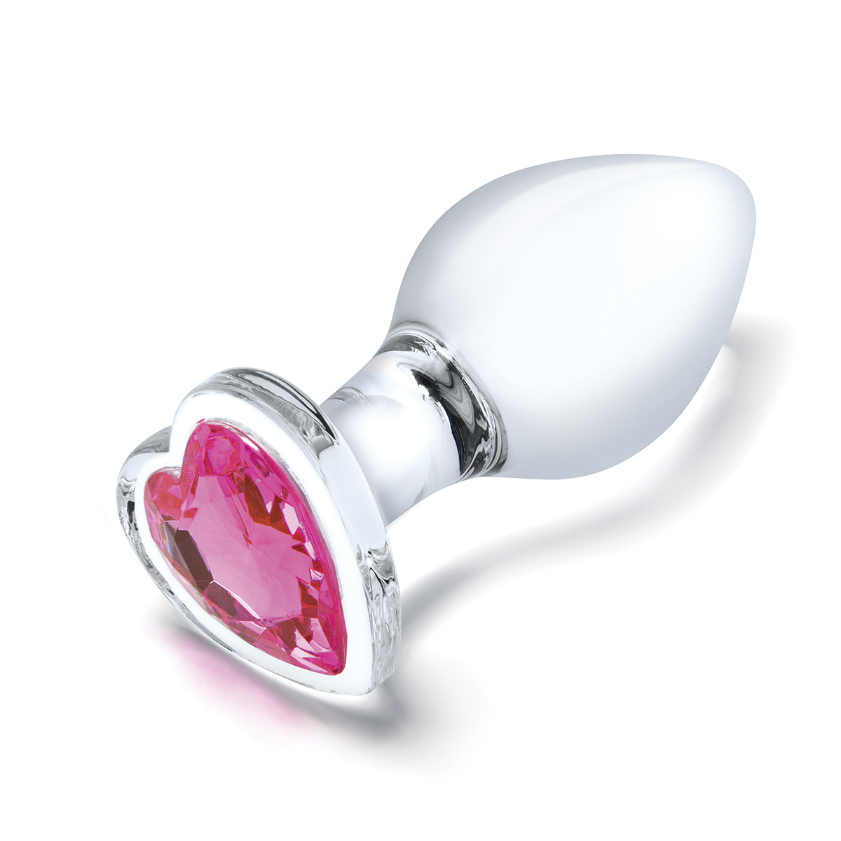 Glas Набор из трех анальных стимуляторов HEART JEWEL