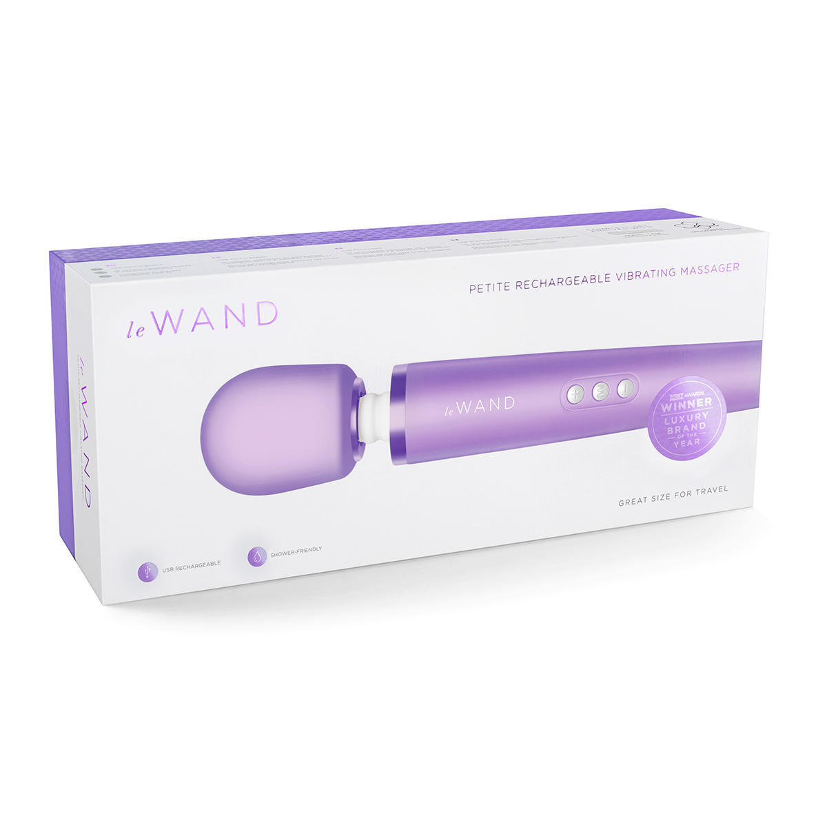 le WAND Роскошный фиалковый мини-ванд Le Wand Petite Massager