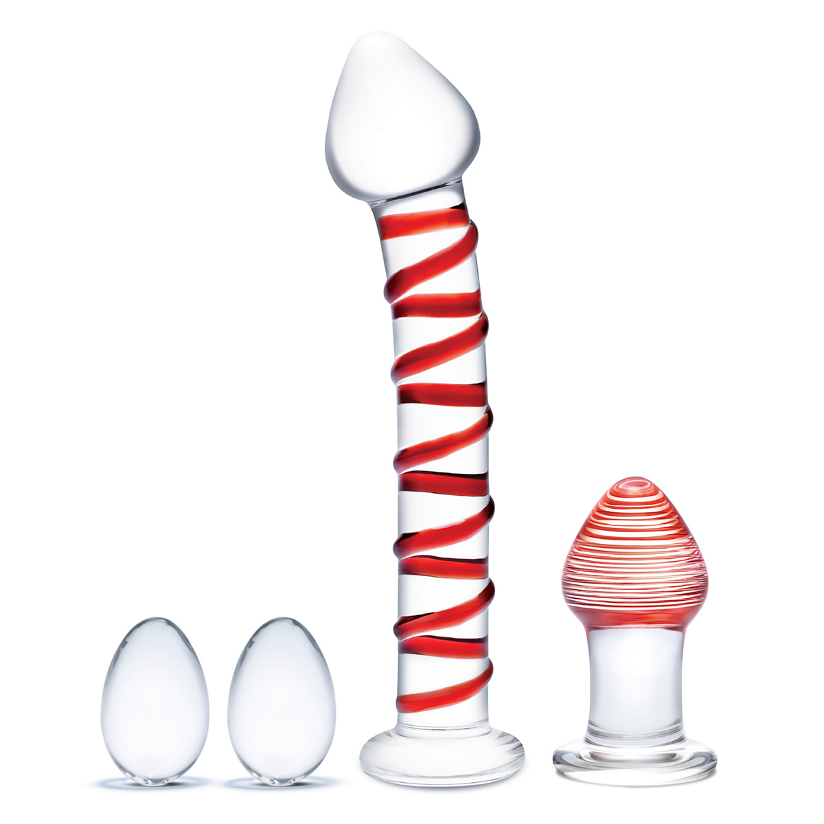 Glas Набор стеклянных предметов Mr. SWIRLY