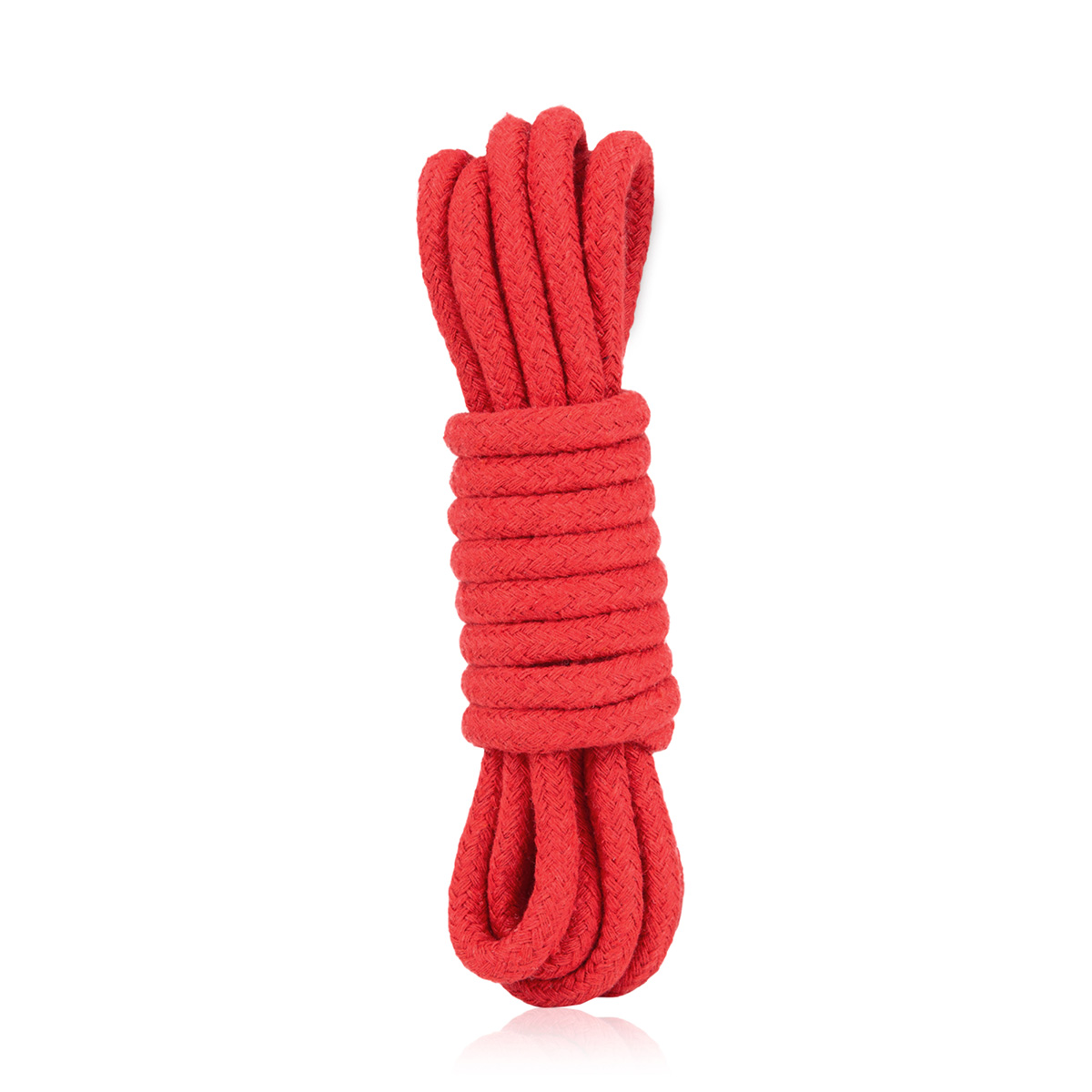 Lux Fetish Красная хлопковая веревка 3 м для связывания Bondage Rope